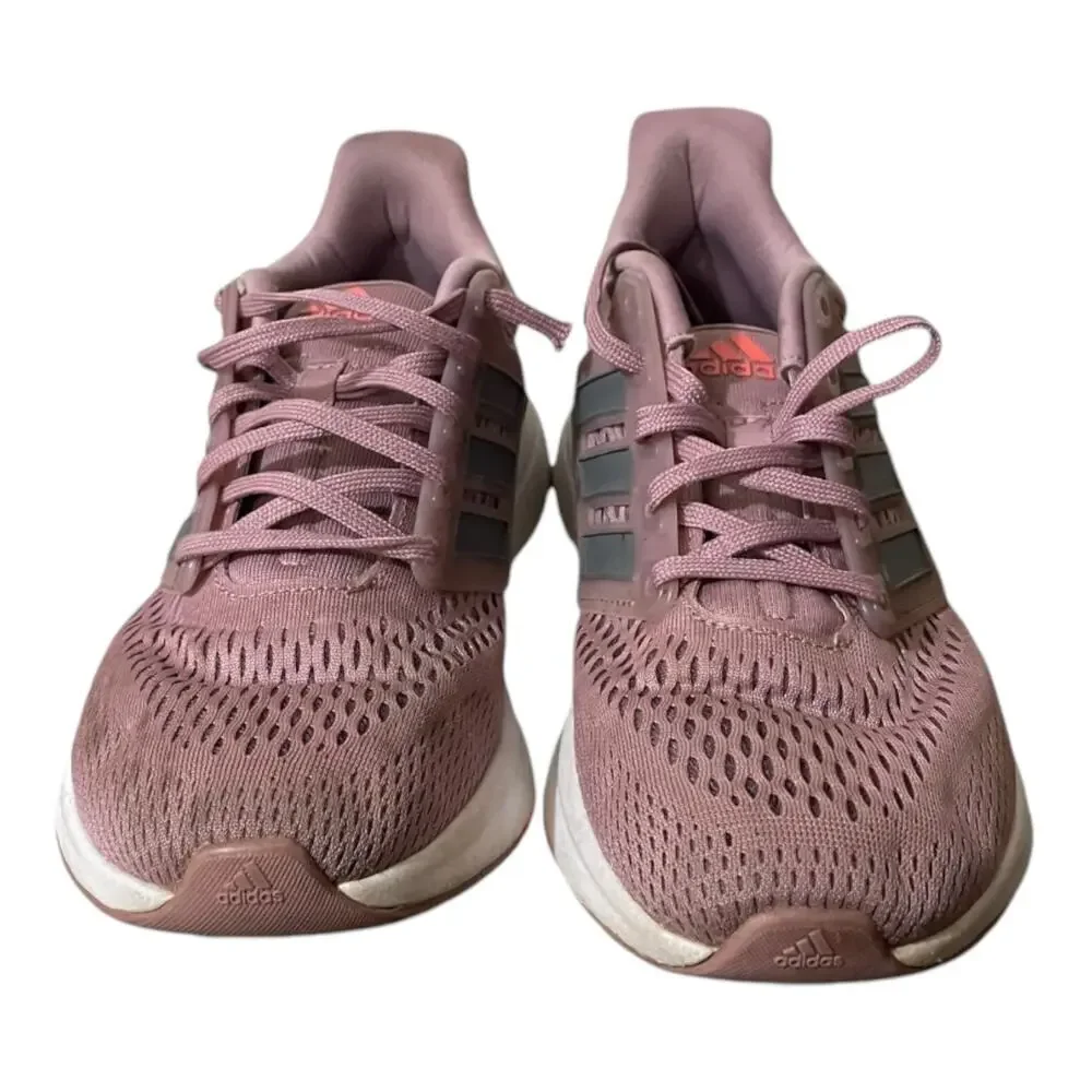 Adidas Womens EQ21 Run GZ4075 Pink Size 8 Running Sneakers - Picture 2 of 7